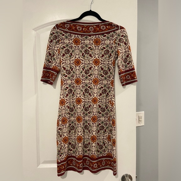 Women's Max Studio Quarter Sleeve Printed Dress Size Small - Picture 3 of 3